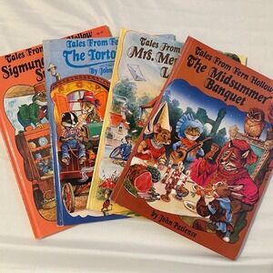 Tales From Fern Hollow Books Kid Multicolor Good 4 Book Set 1993 Nostalgia VNTG